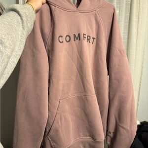 Comfrt Women's Mauve Hoodie